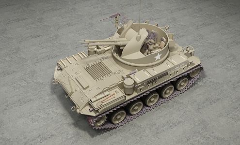 Modern Tanks 3d model