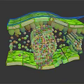Cell structure of leaves Cell structure of leaves Plant cells 3d model