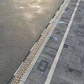 Pavement Design With Stone Slabs Cobblestone Curb And Different Pattern Samples 3d model