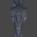Weapons Sci-Fi Battleship 3d model