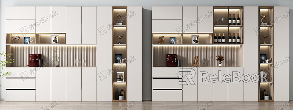 Modern Wine Cabinet model