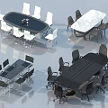 Modern Office Conference Tables With Various Designs And Matching Chairs