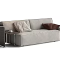 cassina modern multiplayer sofa art 3d model