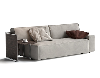 cassina modern multiplayer sofa art 3d model