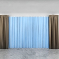 Curtains 3d model