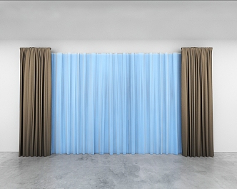 Curtains 3d model