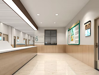 Modern Zhijin Yikang Hospital, 3rd Floor 3d model