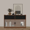 Middle Style Sideboard 3d model