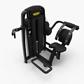 Seated Strength Training Sports Equipment With Black Frame And Control Panel For Gym Use