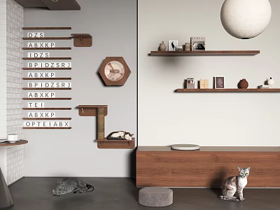 Modern Open Kitchen Interior Design With Spacious Layout Island Counter And Cabinets 3d model