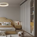 Cozy Children's Bedroom With Neutral Tones And Toys