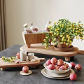 Modern Tableware Ornaments 3d model