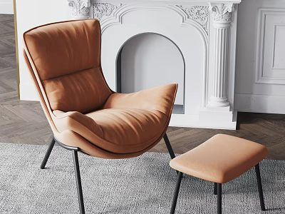 modern sofa chair 3d model