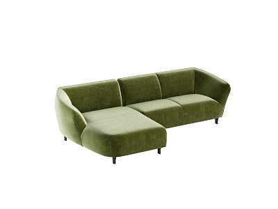 modern corner sofa lxr sofa 3d model