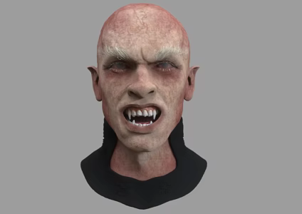 Vampire Man Character Avatar Monster 3d model
