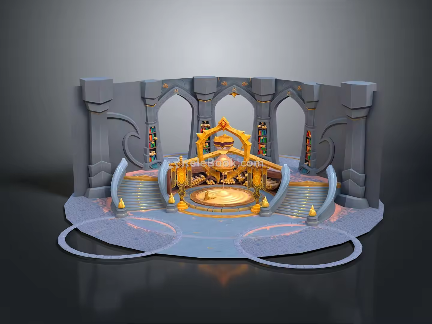 Game Environment Game Scene Fairy Tale Scene Fairy Tale Magic Scene Magic Item Fantasy Scene 3d model