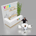 Modern Concept Bar Counter Interior Design With Plant Tables And Chairs