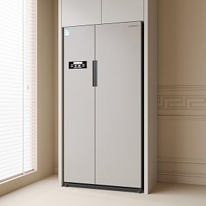 Modern Refrigerator Cabinet Refrigerator 3d model