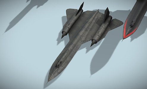 military jet 3d model