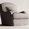 Wind single sofa 3d model