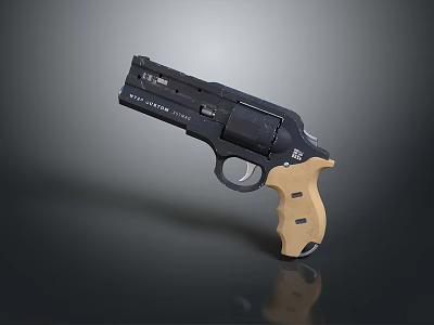 pistol semi-automatic pistol automatic pistol modern weapon hot weapon hot weapon gun military 3d model