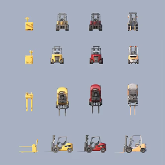 Forklift Pallet Truck Pallet Truck 3d model