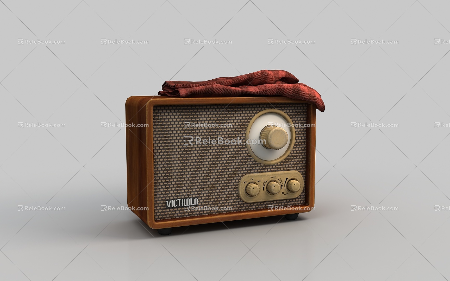 Radio Station 3d model