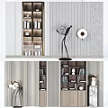 Modern Bookcase Bookshelf 3d model