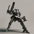 Trendy Play Robot Armored Mech Armored Core Game Character Game Character Movie Character Toy Decoration Toy 3d model