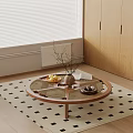 Middle Ancient Style Coffee Table 3d model