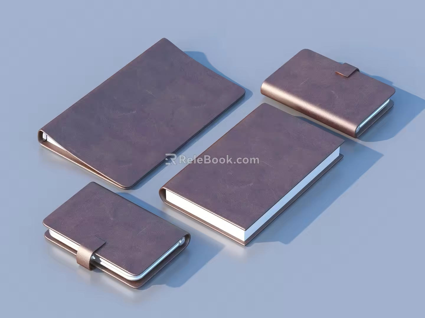 Notebook Stationery Sketches 3d model