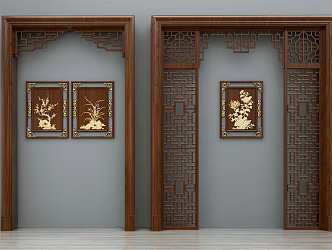 Medium Door Arch 3d model