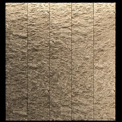 Rough Textured Stone Construction Components For Wall Decoration And Design 3d model