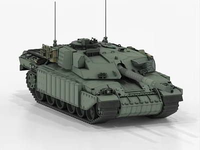 Challenger Battle Tank Challenger Tank 3d model