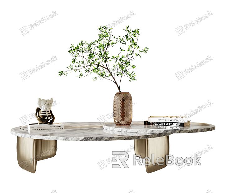 Modern coffee table model