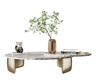 Modern coffee table 3d model