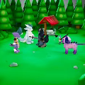 Layer 3d model