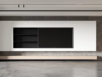 TV Background 3d model