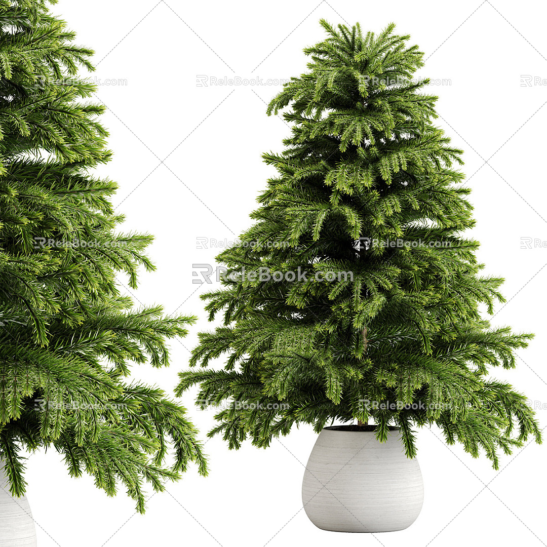 Modern Christmas Tree 3d model