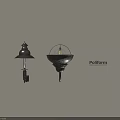 Stylish Modern Wall Lamps Design By Poliform With Classic Shades And Metal Frames