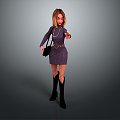 Woman Female Beauty Female Youth Girl Female Character Girl Realistic Woman 3d model