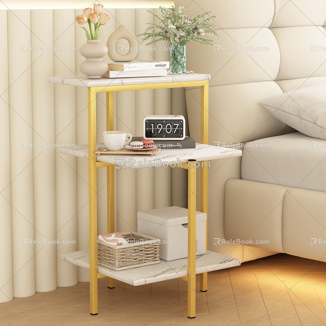 Nordic bedside table side table model