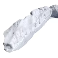 White Decorative Rock Shaped Garden Ornaments For Landscape Design And Decoration