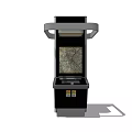 Modern all-in-one self-service machine 3d model