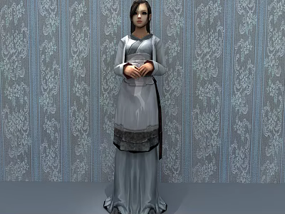 Modern Game Role Game Characters 3d model