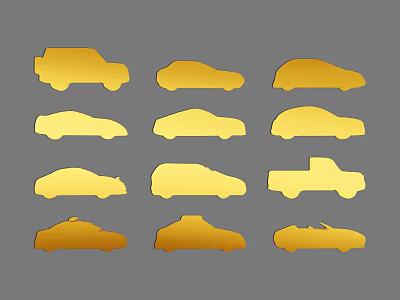 Car Car Car Three-dimensional Vehicle Cartoon Vehicle Urban Vehicle Tool Car Cartoon Car Hand-painted Car Material Elements 3d model