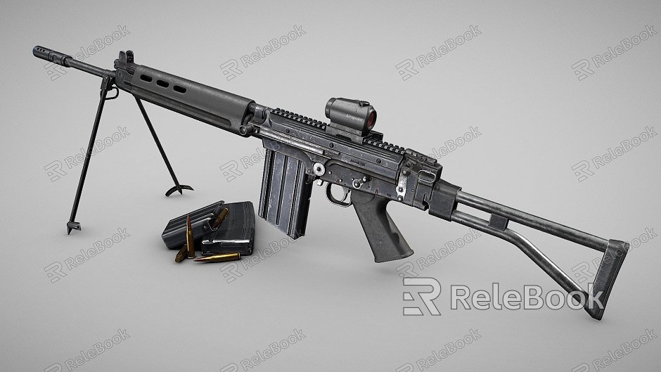 Weapons Assault Rifle model