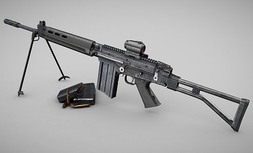 Weapons Assault Rifle 3d model