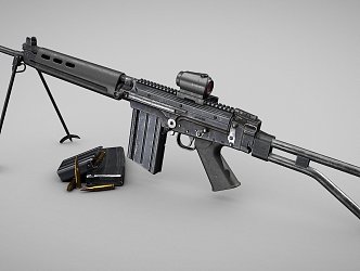 Weapons Assault Rifle 3d model