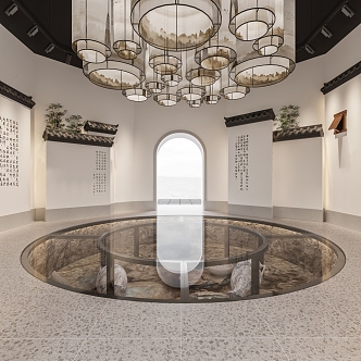 New Chinese Museum 3d model